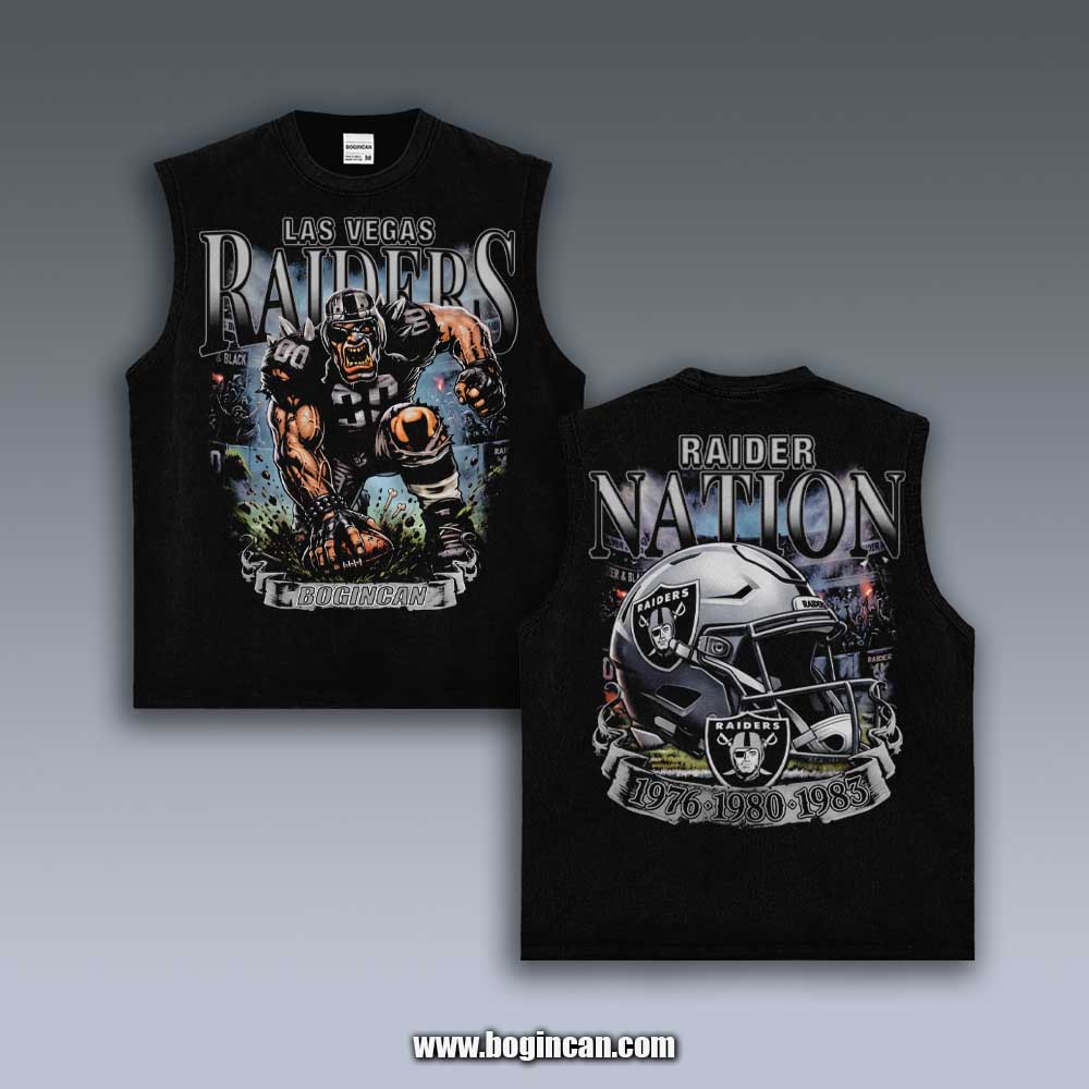 VINTAGE TANK TOP | RAIDER NATION 10.14