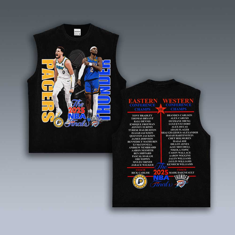VINTAGE TANK TOP | PACERS VS THUNDER 6.7.2