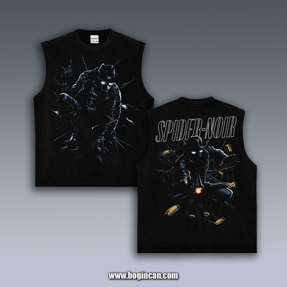 VINTAGE TANK TOP | SPIDER NOIR 5.27