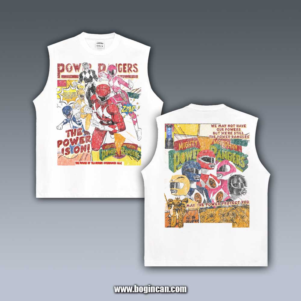 VINTAGE TANK TOP | POWER RANGERS 5.27