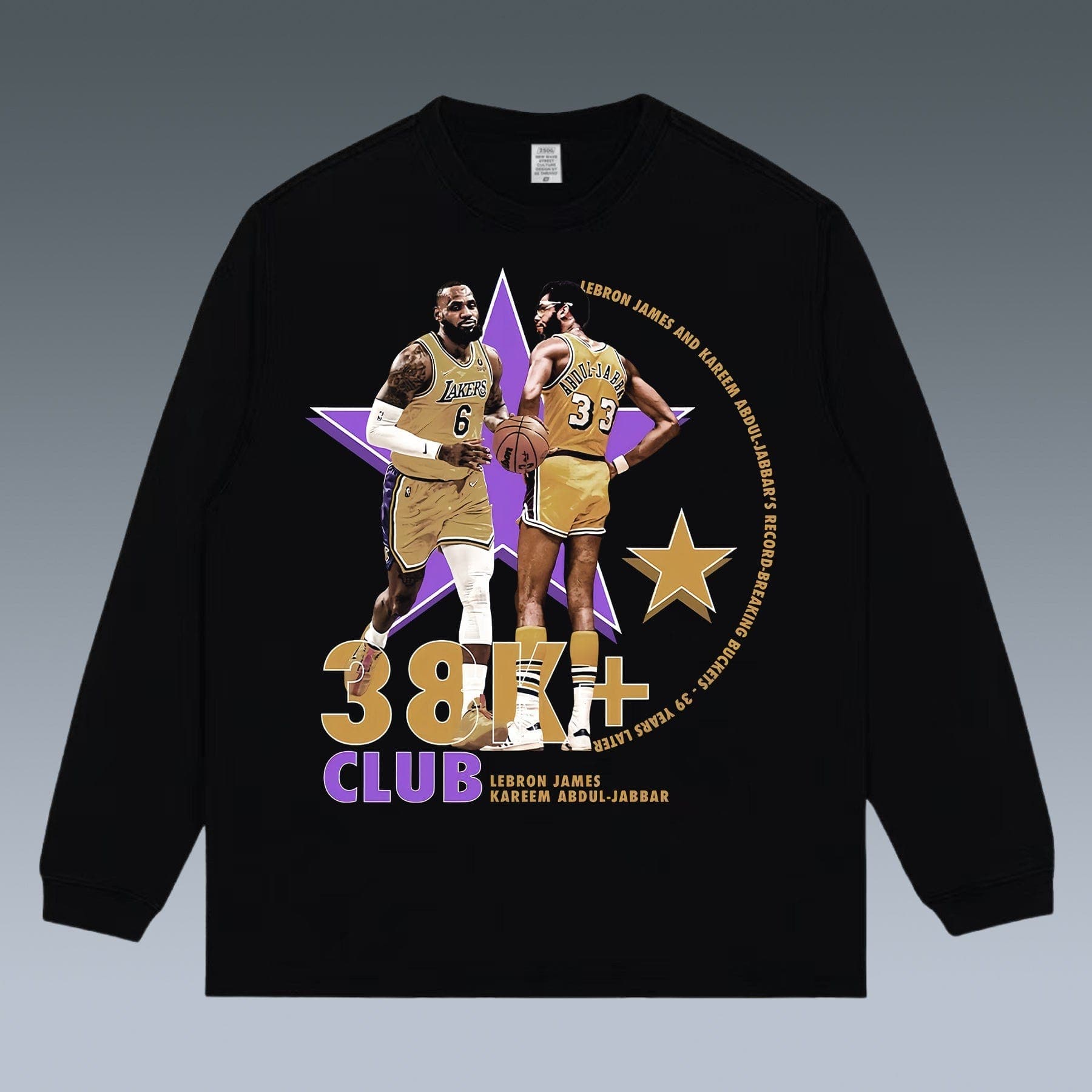 VINTAGE LONG SLEEVE TEE | LEBRON JAMES