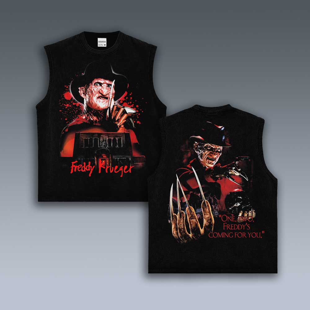 VINTAGE TANK TOP | FREDDY KRUEGER 9.12