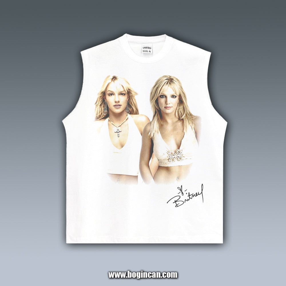 VINTAGE TANK TOP | BRITNEY SPEARS ANGEL ERA 11.18