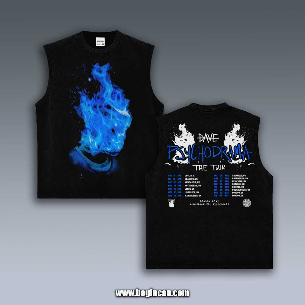 VINTAGE TANK TOP | DAVE PSYCHODRAMA TOUR 11.1