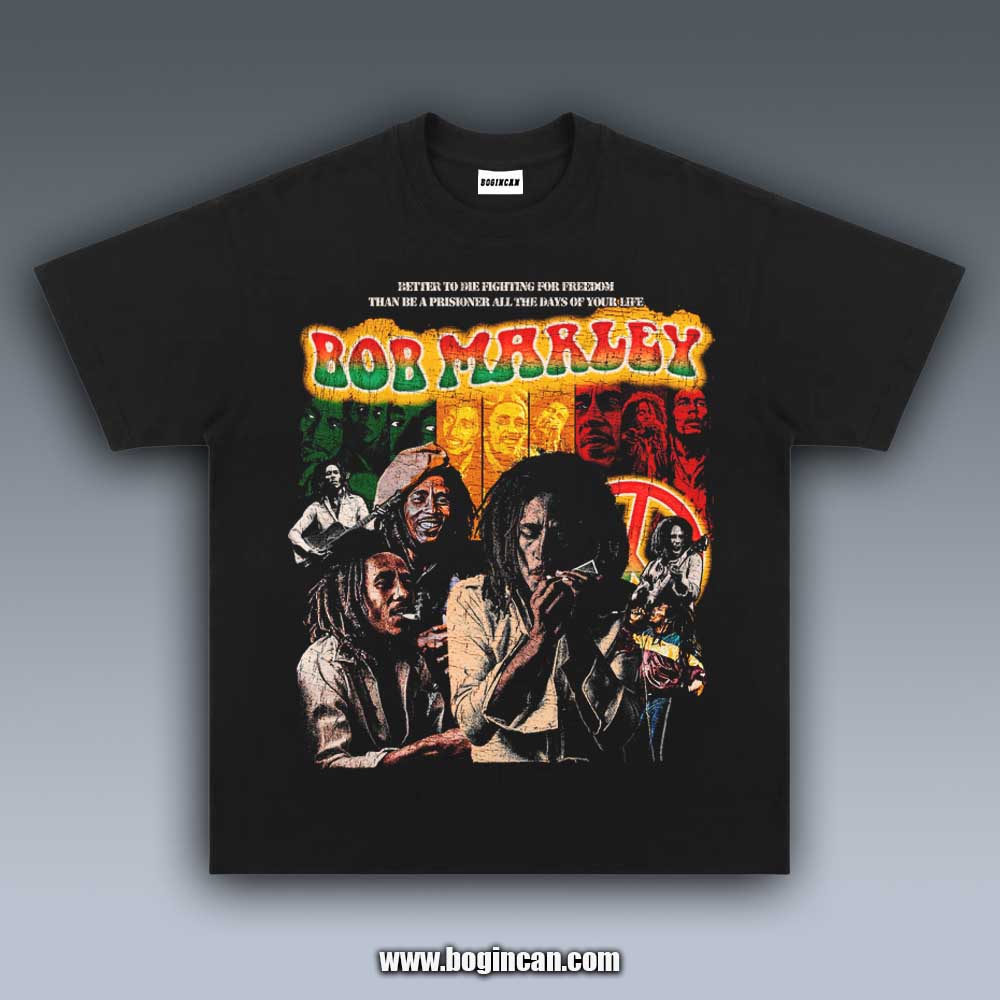 VINTAGE TEE | BOB MARLEY 8.8