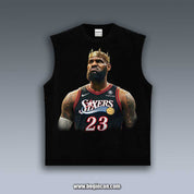 VINTAGE TANK TOP | SIXERS KING JAMES 8.29
