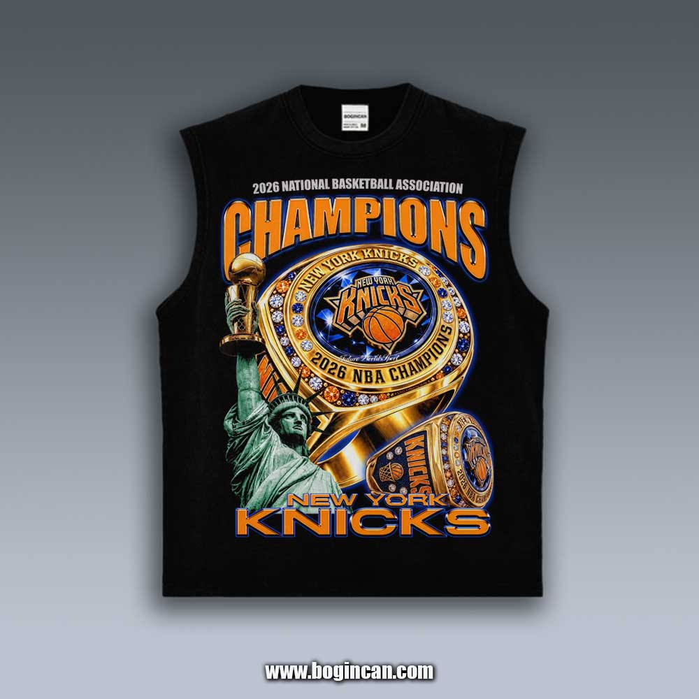 VINTAGE TANK TOP | 2026 KNICKS V6.15.12