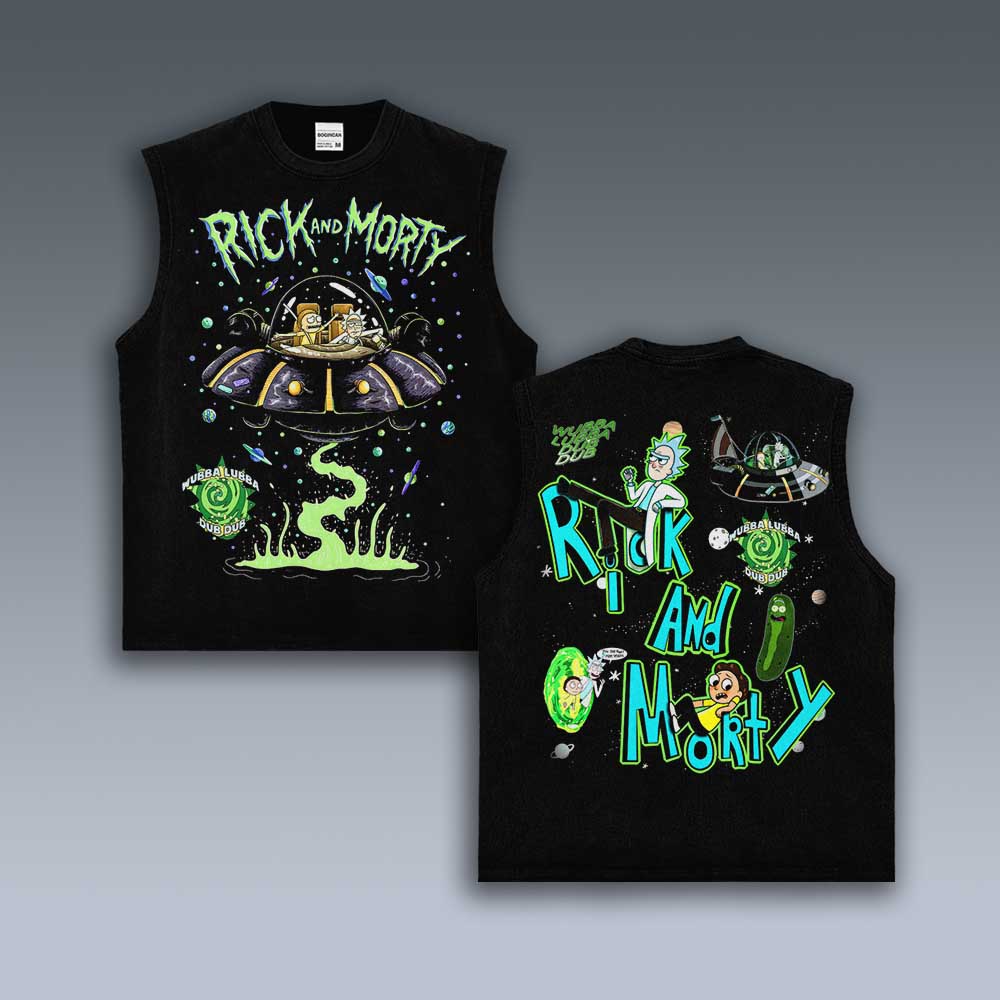 VINTAGE TANK TOP | RICK AND MORTY 4.15