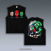 VINTAGE TANK TOP | 3 HEROES SPIDERMAN