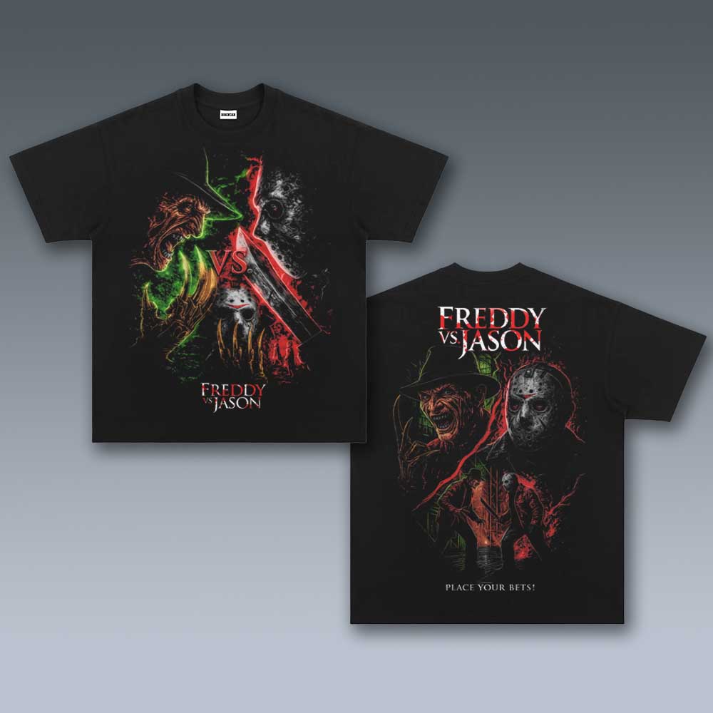 VINTAGE TEE | FREDDY VS JASON 9.15