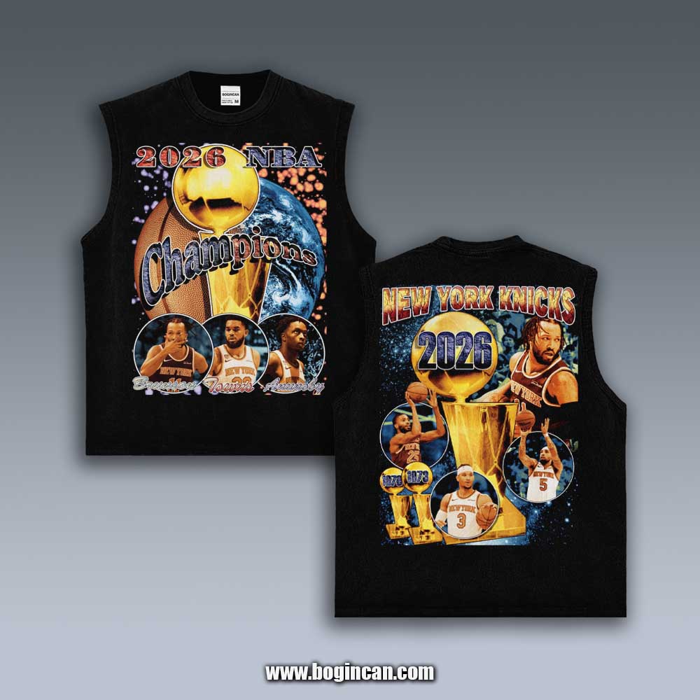 VINTAGE TANK TOP | 2026 KNICKS V6.15.4
