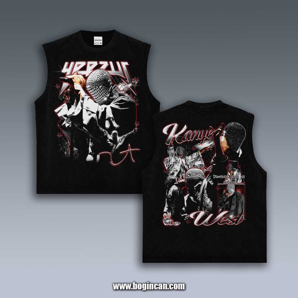 VINTAGE TANK TOP | YEEZUS KANYE WEST 3.25