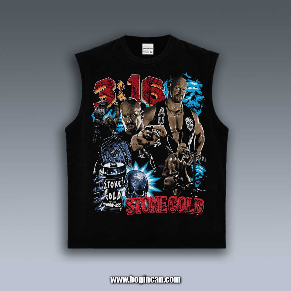 VINTAGE TANK TOP | STONE COLD 4.4