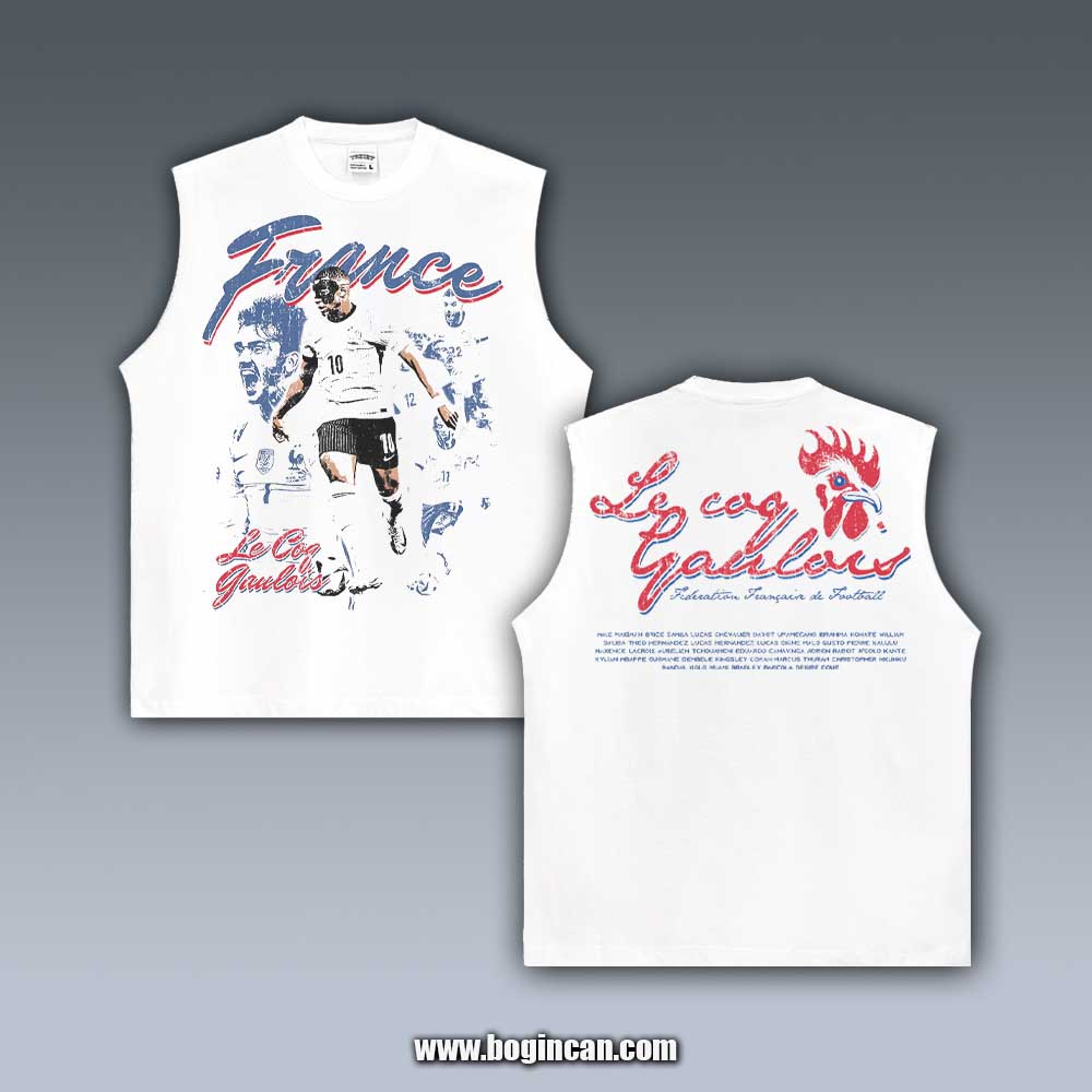 VINTAGE TANK TOP | MBAPPE FRANCE 2026 WORLD CUP 6.8