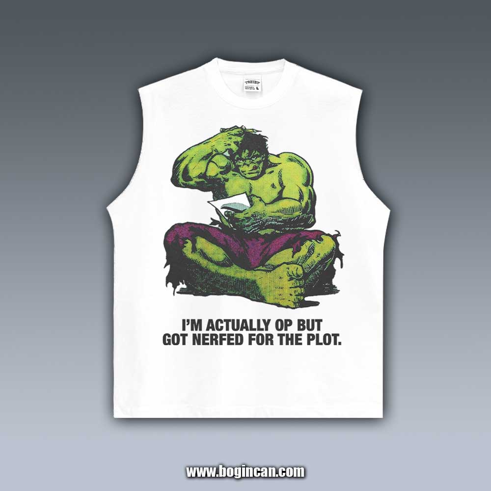 VINTAGE TANK TOP | NERFED HULK 7.23