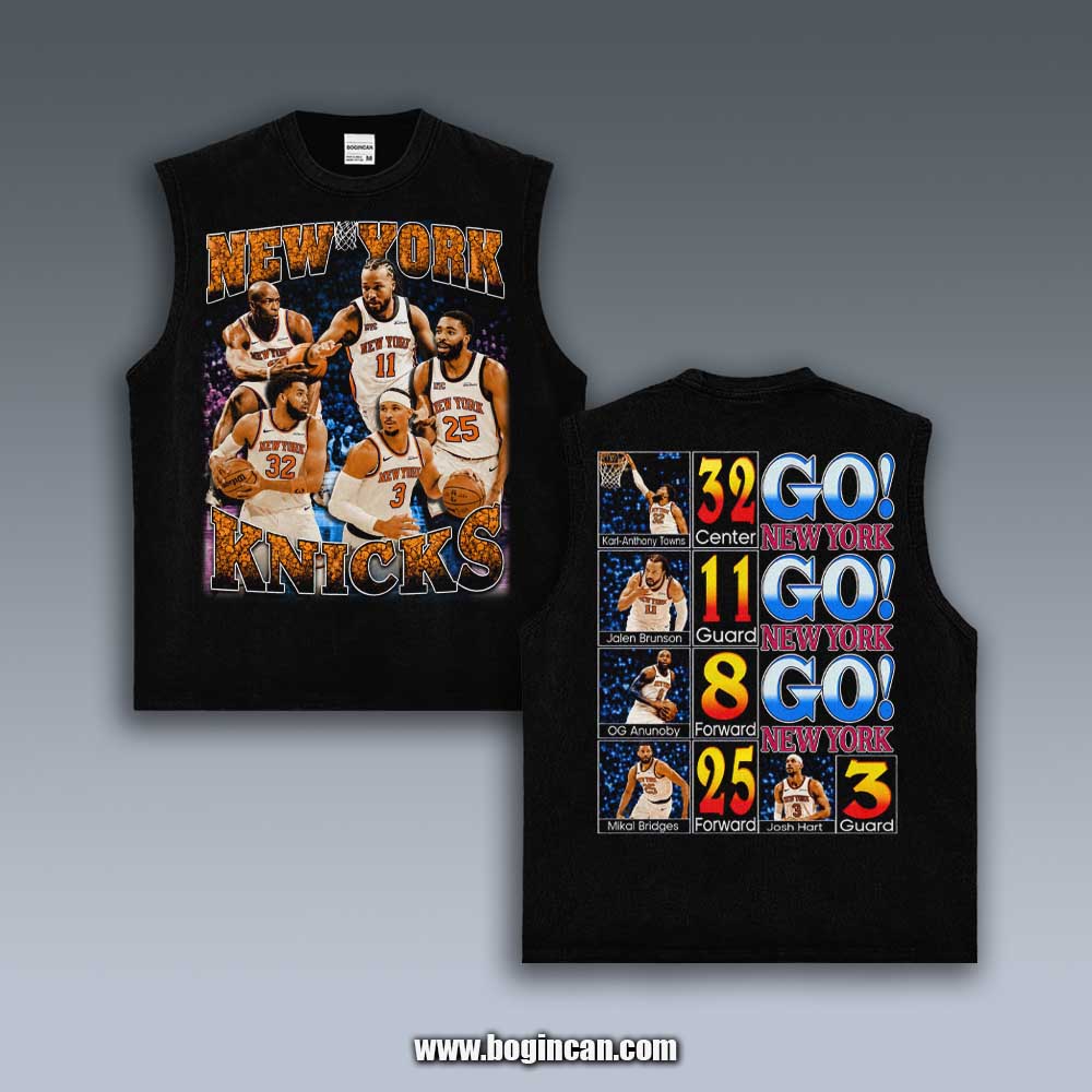 VINTAGE TANK TOP | 2026 KNICKS 5.26