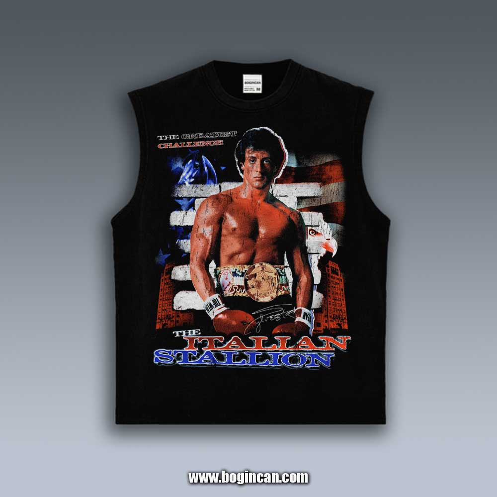 VINTAGE TANK TOP | ROCKY III 3.25