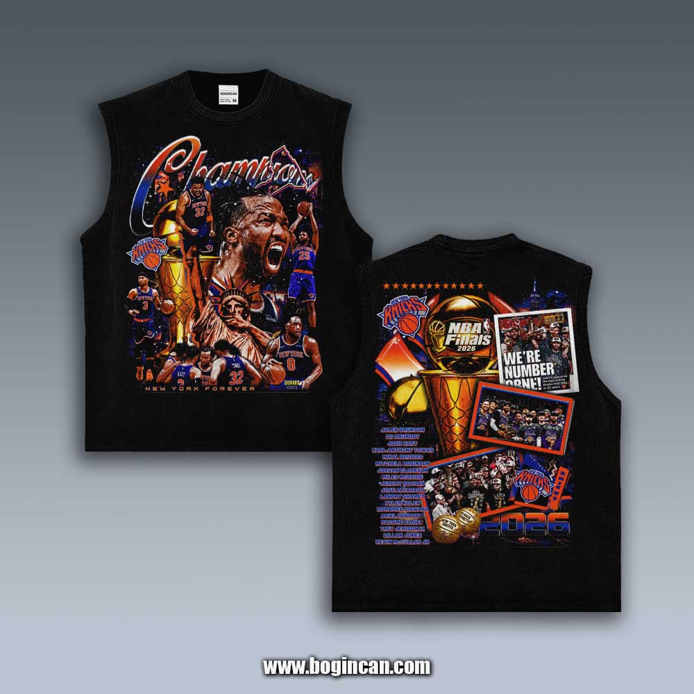 VINTAGE TANK TOP | 2026 KNICKS V6.15.5