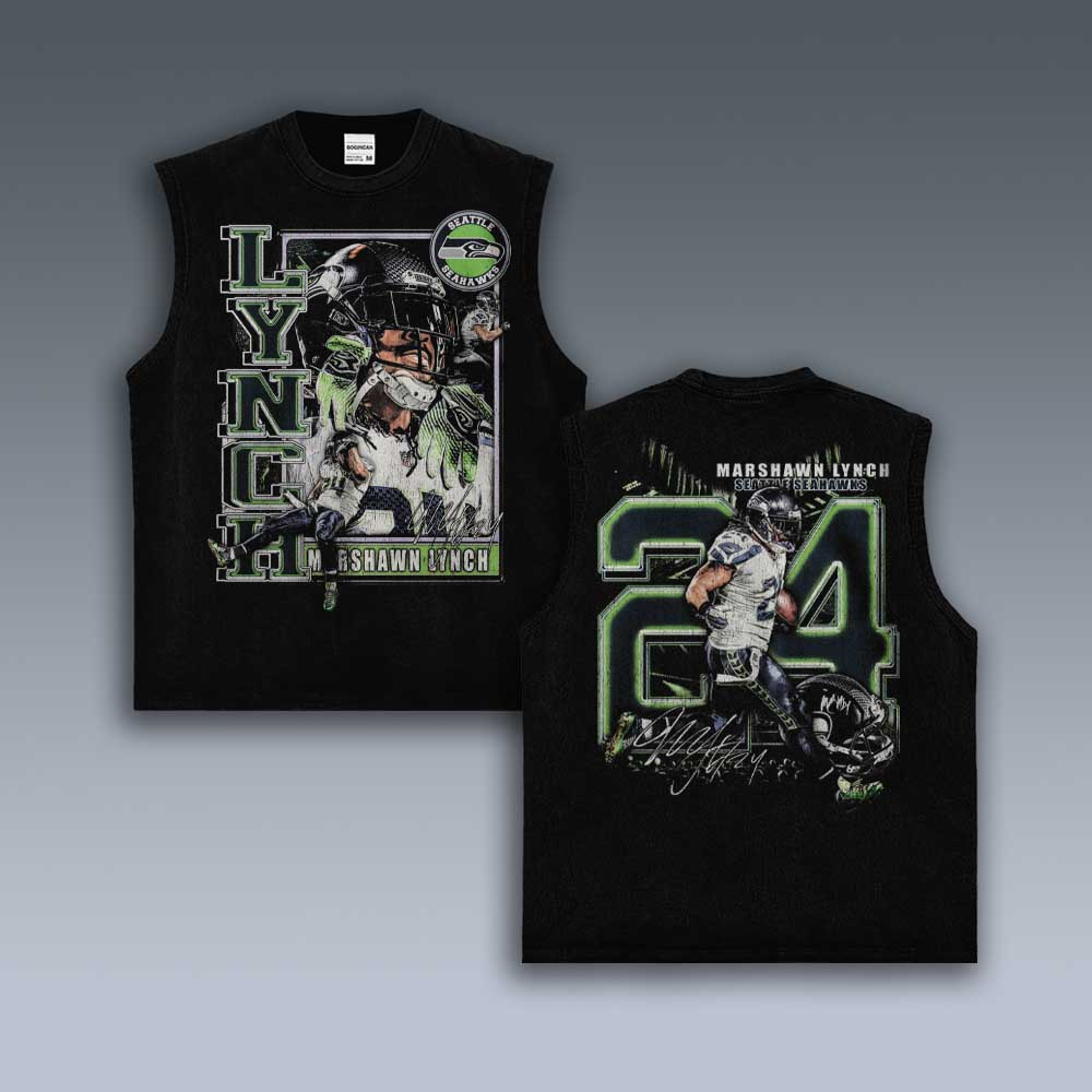 VINTAGE TANK TOP | MARSHAWN LYNCH 9.12