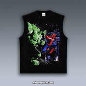 VINTAGE TANK TOP | HULK VS SPIDEY