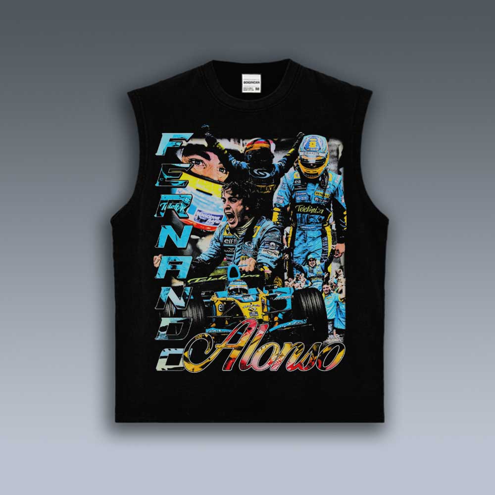 VINTAGE TANK TOP | FERNANDO ALONSO RENAULT 9.4
