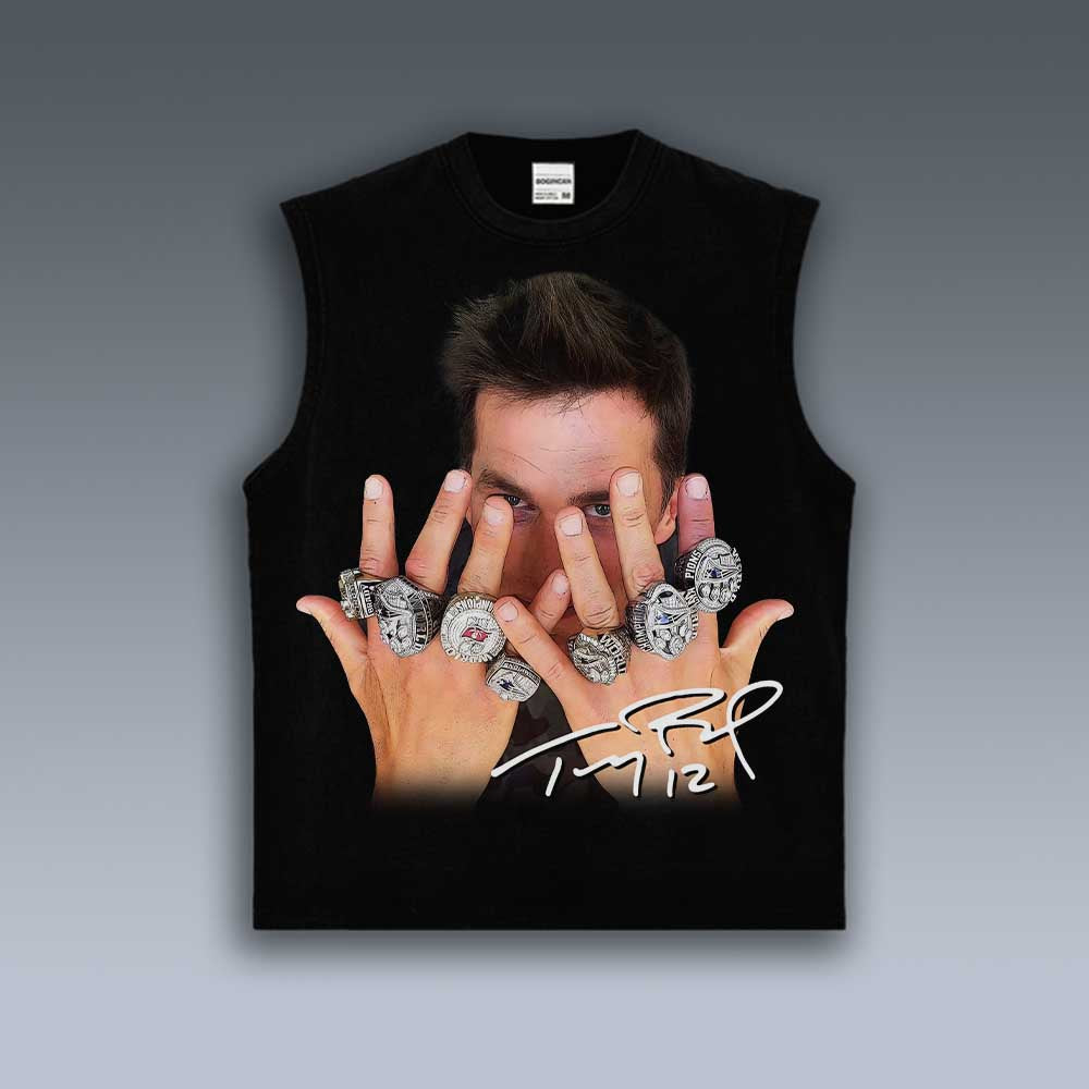 VINTAGE TANK TOP | TOM BRADY 8.9