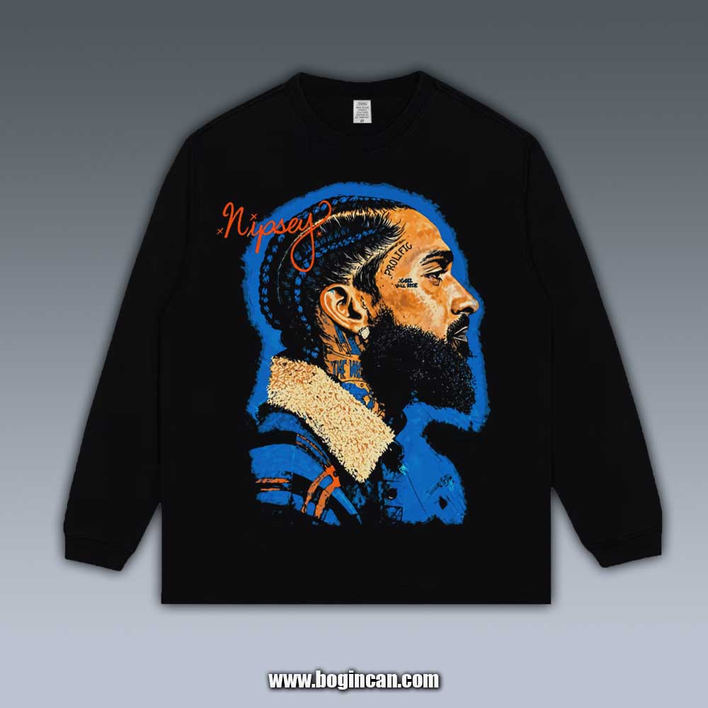 VINTAGE LONG SLEEVE TEE | NIPSEY HUSSLE V7.25