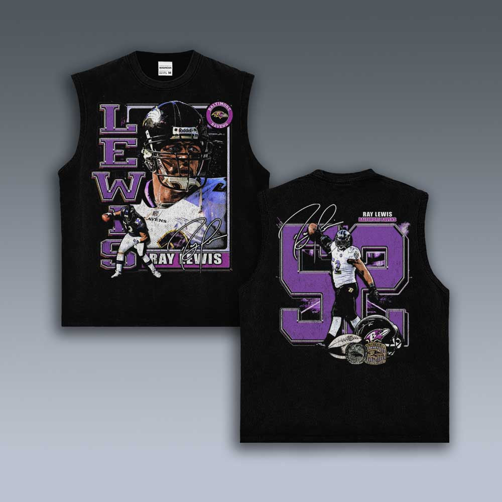 VINTAGE TANK TOP | RAY LEWIS RINGS 9.1