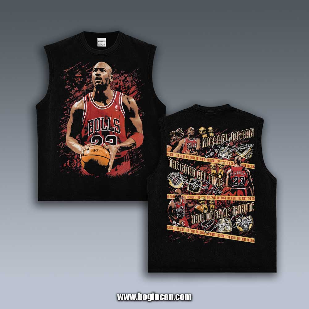 VINTAGE TANK TOP | MICHAEL JORDAN 5.22.10
