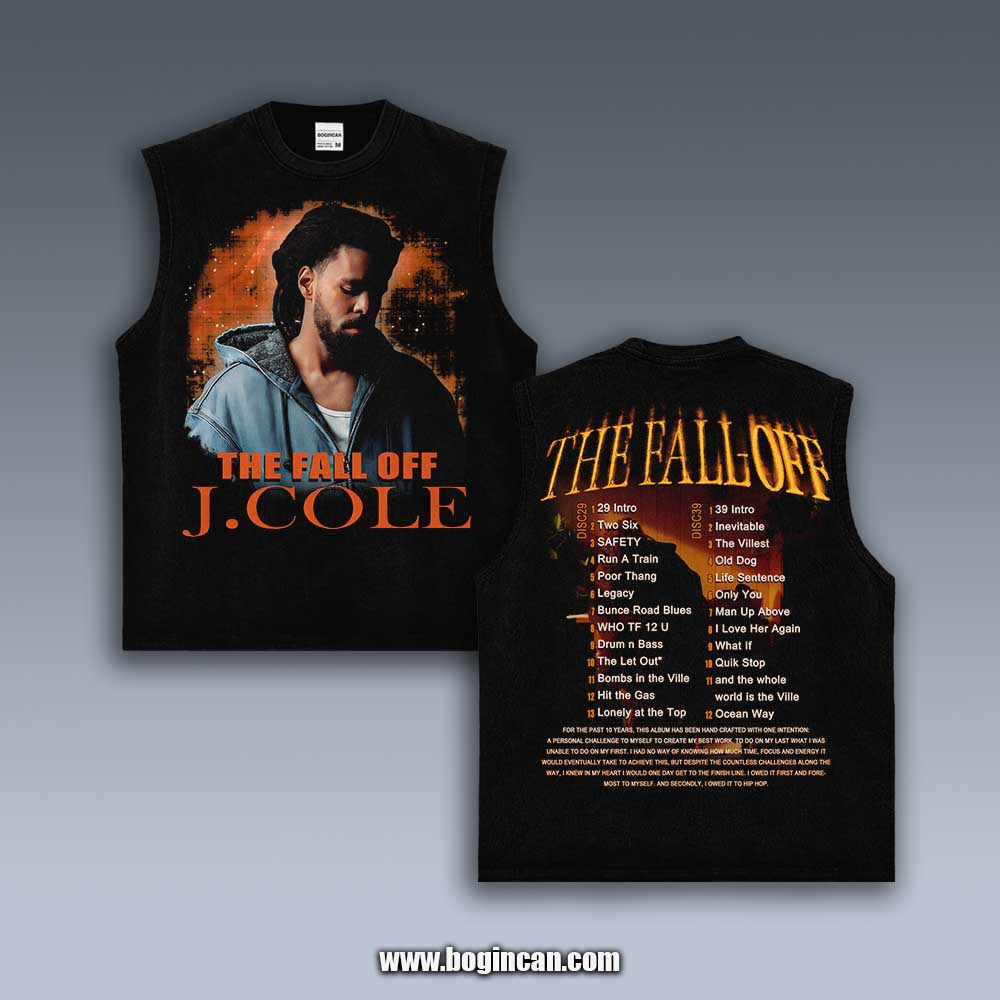 VINTAGE TANK TOP | THE FALL OFF J COLE V4