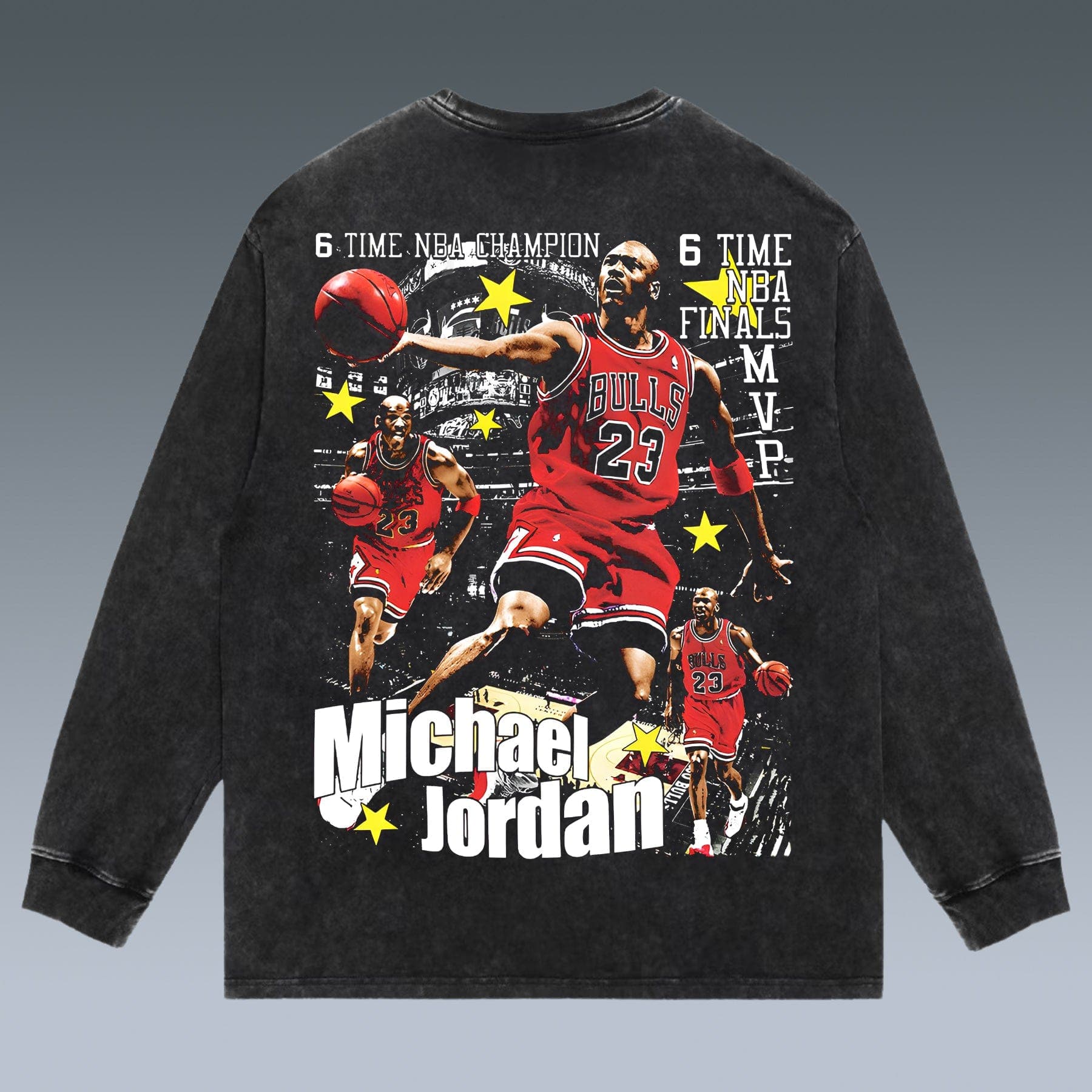 VINTAGE LONG SLEEVE TEE | MICHAEL JORDAN