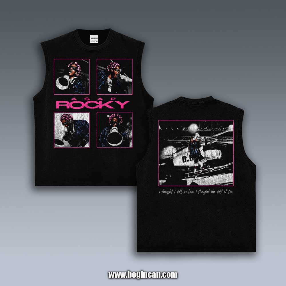 VINTAGE TANK TOP | DONT BE DUMB ASAP ROCKY 1.31.2
