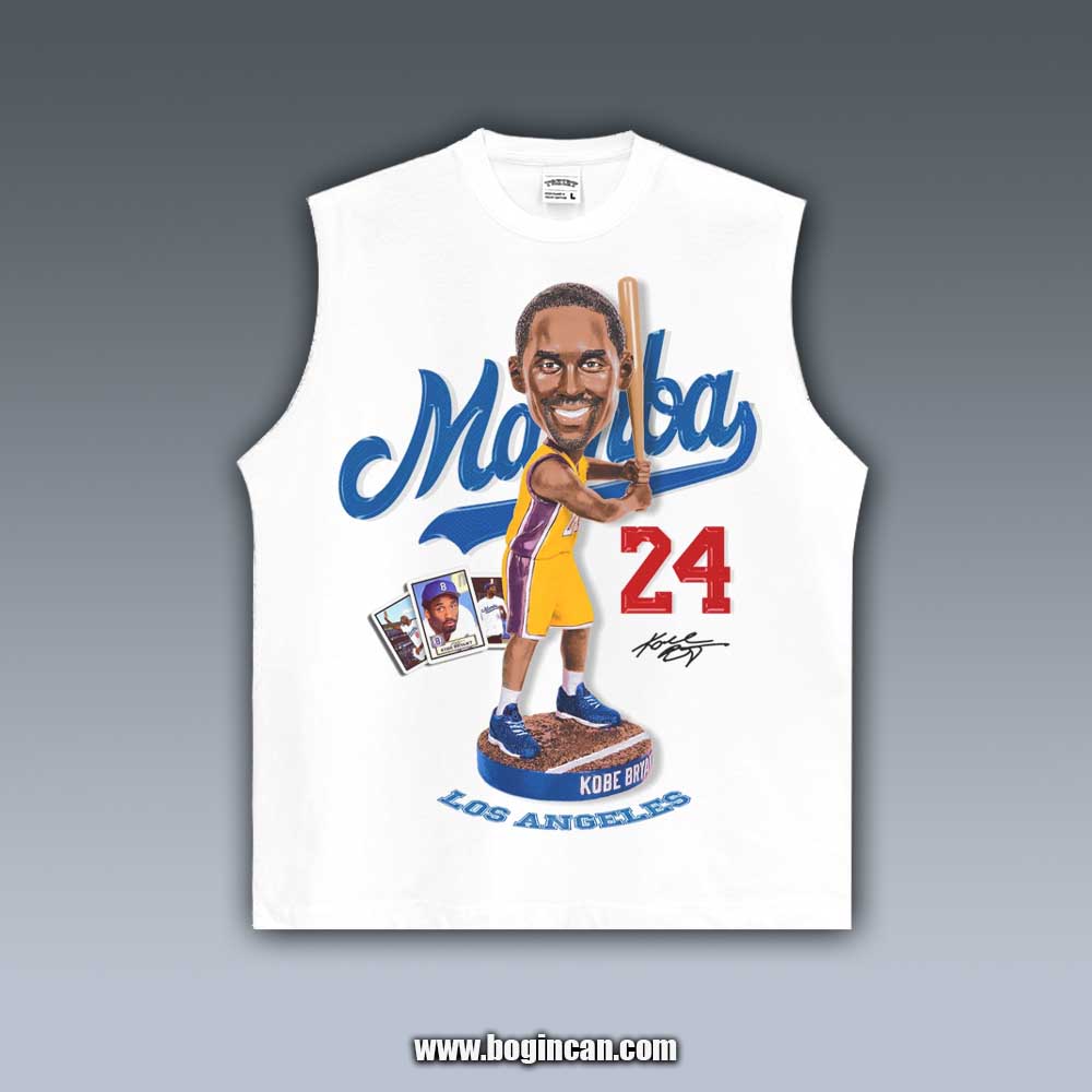 VINTAGE TANK TOP | MAMBA BOBBLEHEAD 11.7