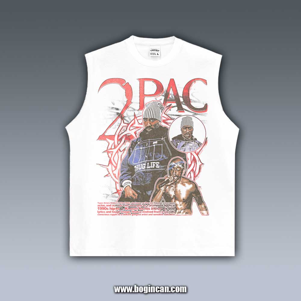 VINTAGE TANK TOP | 2PAC 3.25