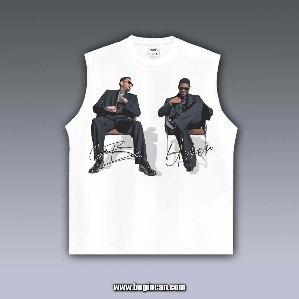 VINTAGE TANK TOP | CHRIS BROWN AND USHER R&B TOUR V4.28.4