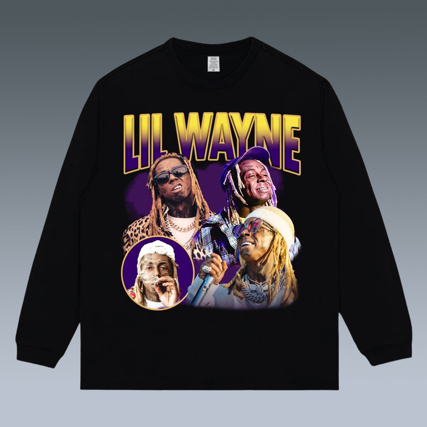 VINTAGE LONG SLEEVE TEE | LIL WAYNE