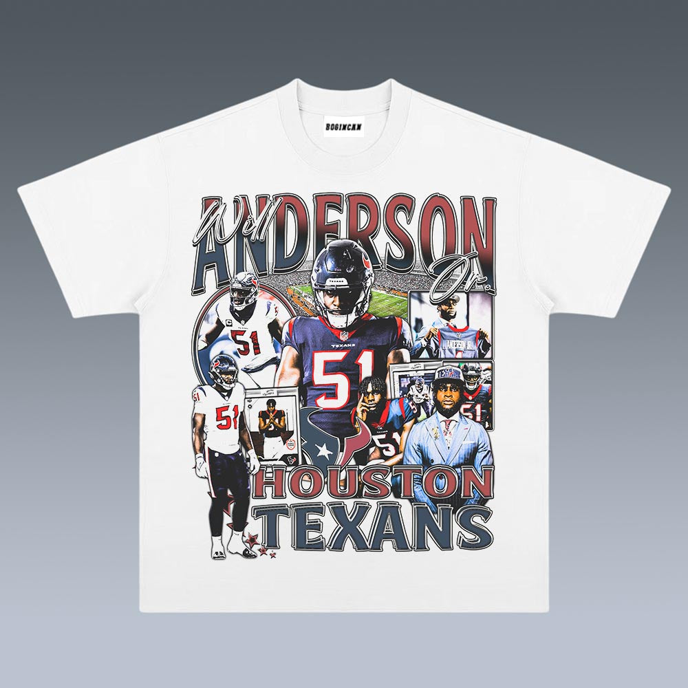 VINTAGE TEE | WILL ANDERSON JR - TEXANS
