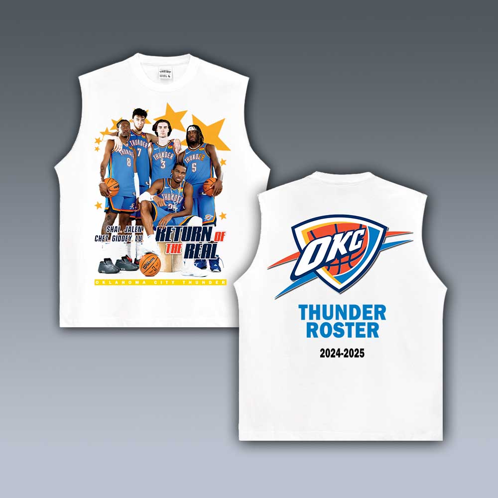 VINTAGE TANK TOP | OKC THUNDER 6.2