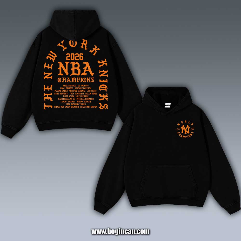 VINTAGE HOODIES | 2026 KNICKS V6.15.3