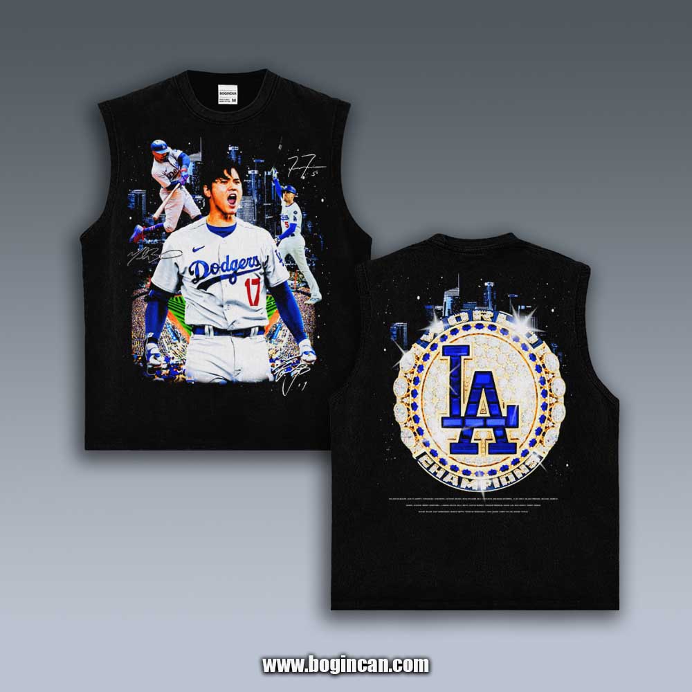 VINTAGE TANK TOP | DODGER CHAMPIONS V11.8
