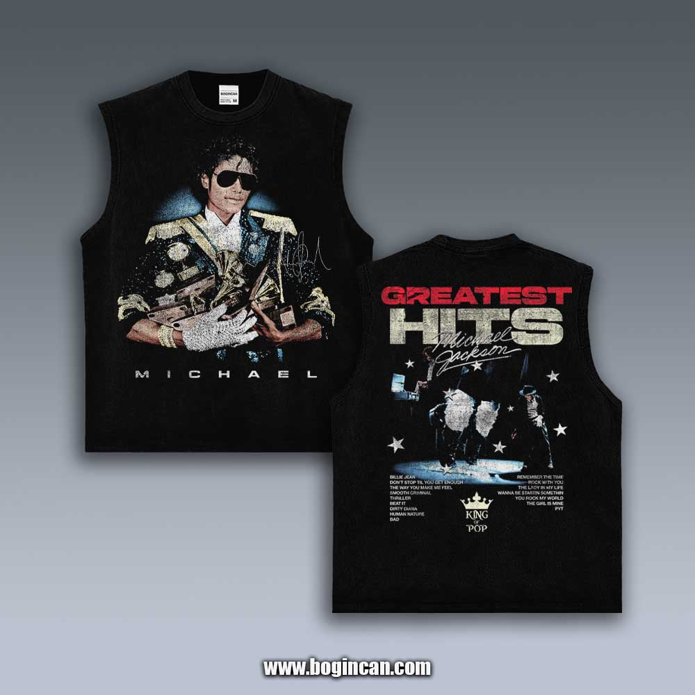 VINTAGE TANK TOP | MICHAEL JACKSON 10.23