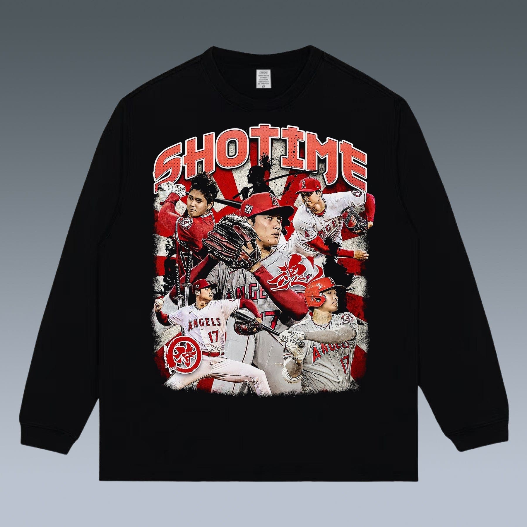 VINTAGE LONG SLEEVE TEE | SHOTIME