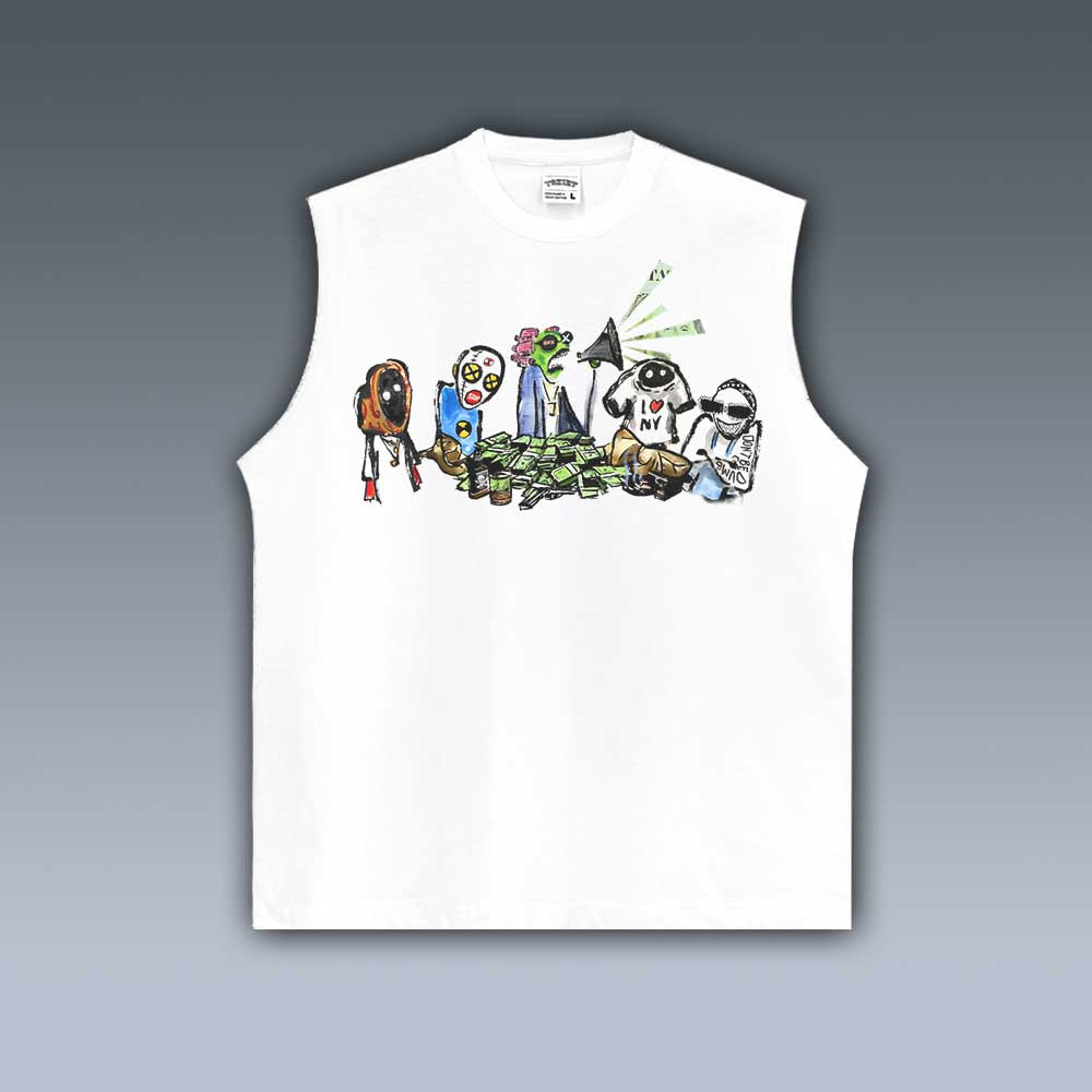 VINTAGE TANK TOP | DONT BE DUMB ASAP ROCKY V5