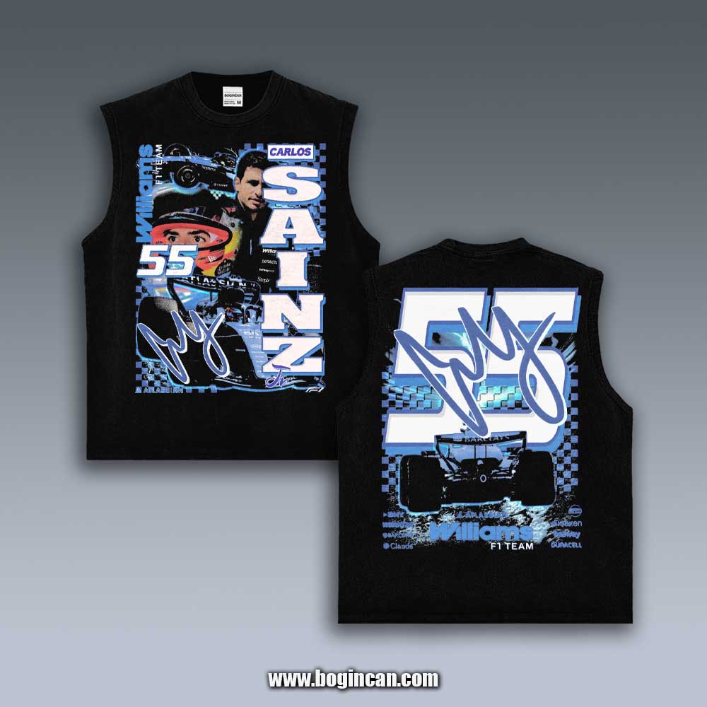 VINTAGE TANK TOP | CARLOS SAINZ JR V6.17