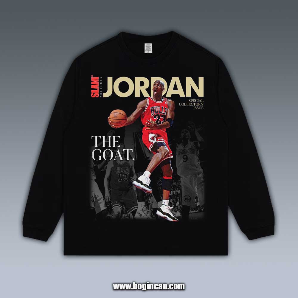 VINTAGE LONG SLEEVE TEE | MICHAEL JORDAN V9.28.2