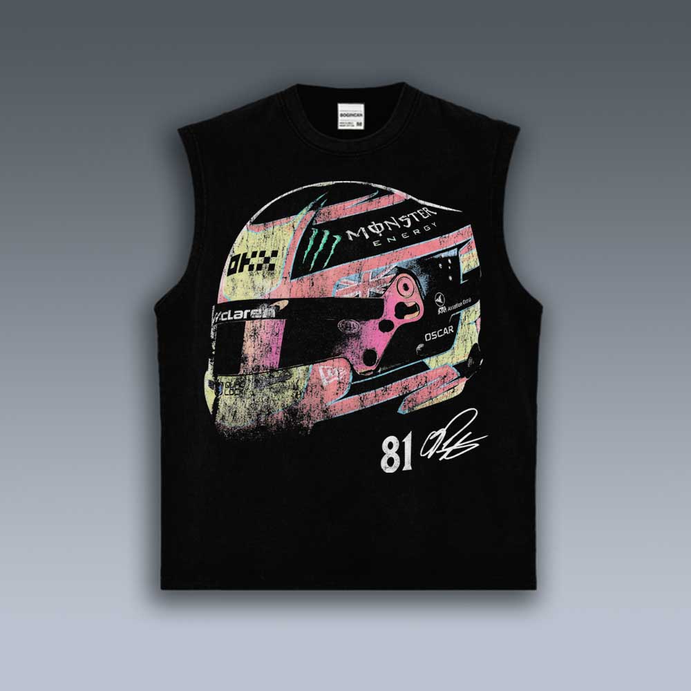 VINTAGE TANK TOP | PIASTRI HELMET 9.4