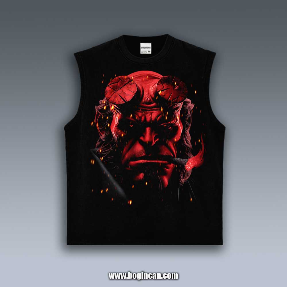 VINTAGE TANK TOP | HELLBOY 7.8