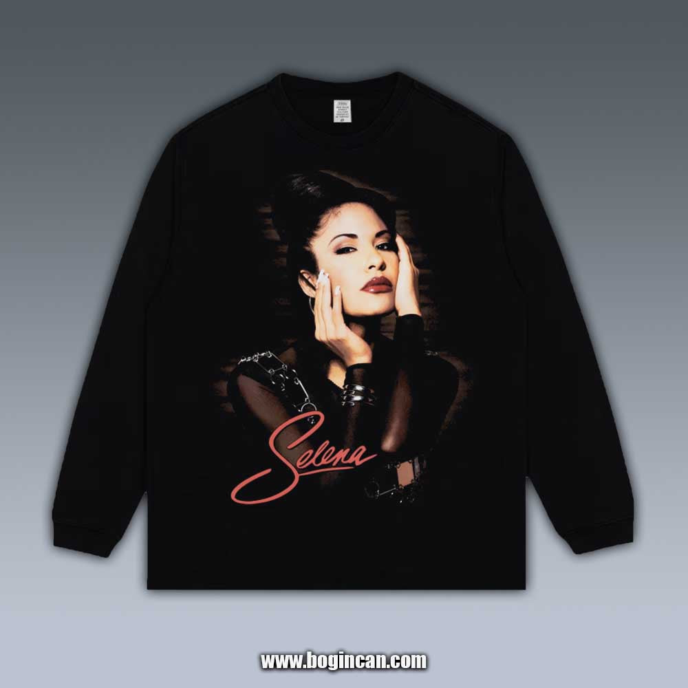VINTAGE LONG SLEEVE TEE | SELENA 10.11