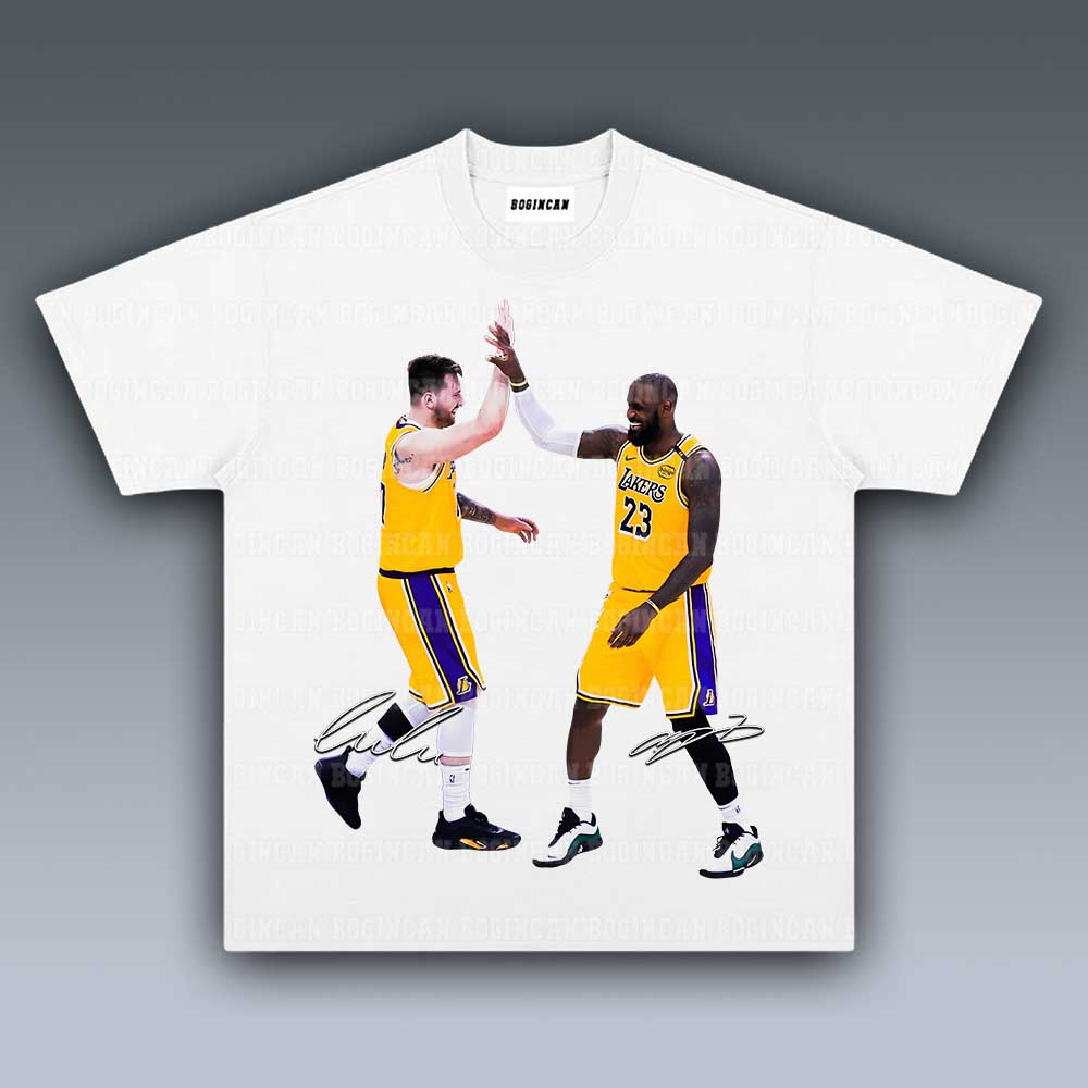 VINTAGE TEE | LEBRON JAMES AND DONCIC 2.12