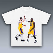 VINTAGE TEE | LEBRON JAMES AND DONCIC 2.12